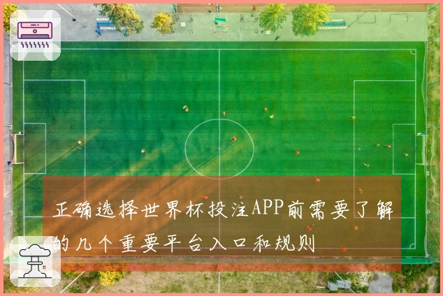 正确选择世界杯投注APP前需要了解的几个重要平台入口和规则